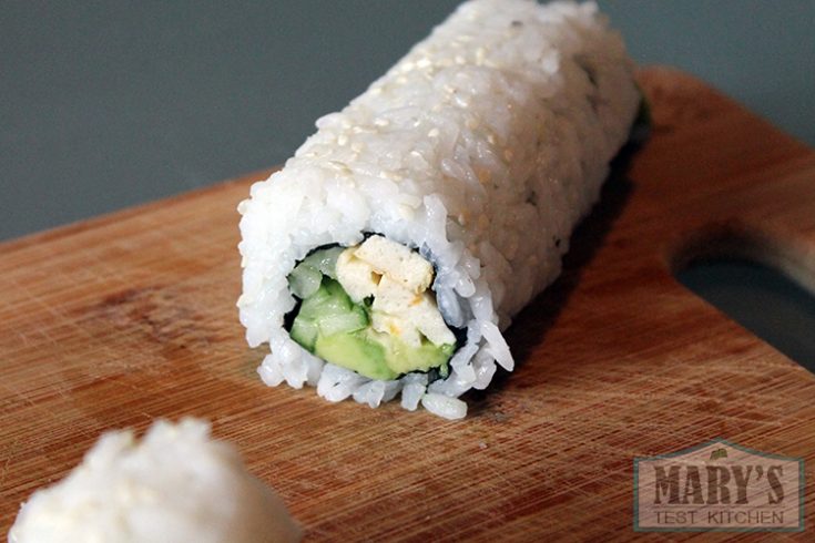 Vegan California Rolls (Uramaki)