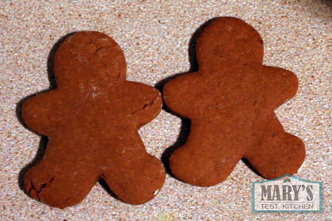 two gingerbread men