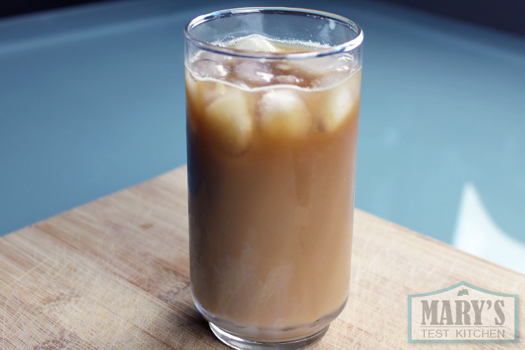 hong kong style iced milk coffee