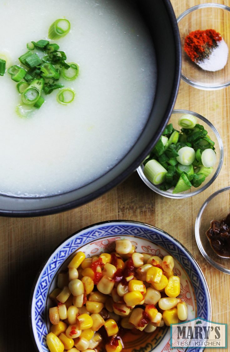 Faster Vegan Congee (Bat Jook) 