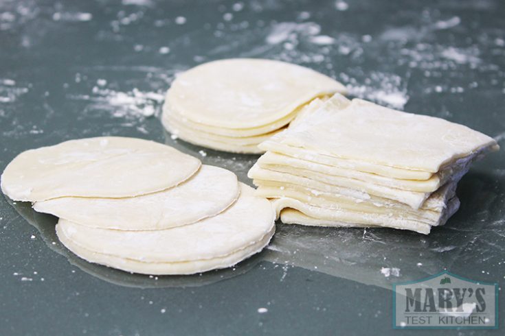 Easy Wonton Wrappers (or gyoza wrappers or dumplings wrappers)