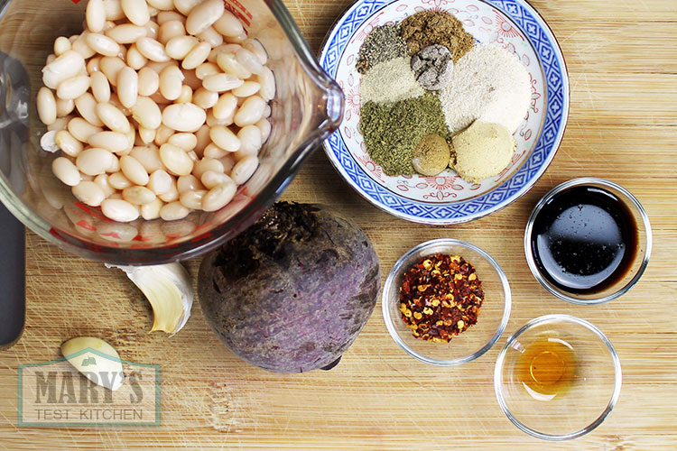 spicy beet seitan ingredients