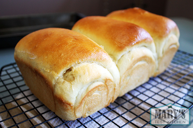 vegan milk bread on cooling rack