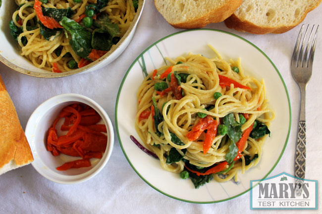 Vegan Smoked Salmon Spaghetti Carbonara