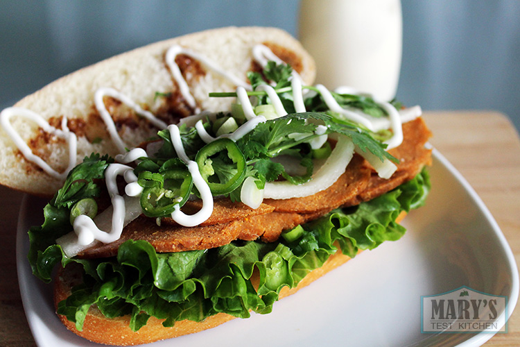 aquafabamayoonseitansandwich Mary's Test Kitchen