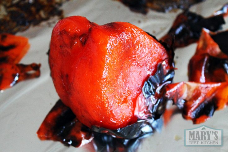 How to Make Roasted Red Bell Peppers in the Oven