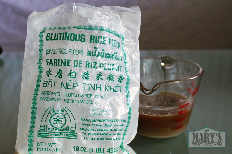 This glutinous rice can be found cheaply at Asian markets.