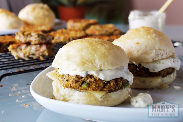 Jackfruit 'Tuna' Sliders