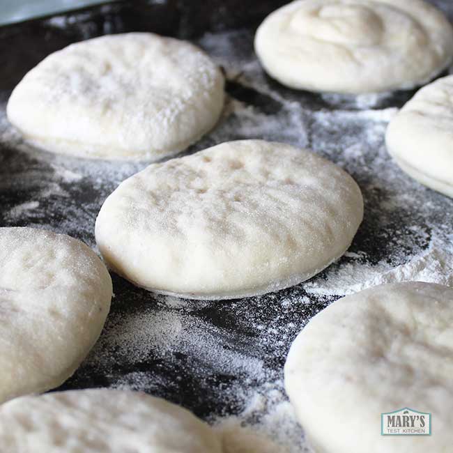 raw doughnut dough rounds