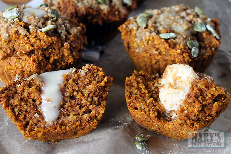 gluten-free vegan pumpkin spice muffins