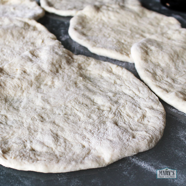 easy vegan naan dough