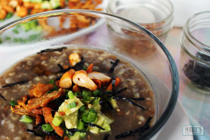 Brown Rice + Lentil Congee