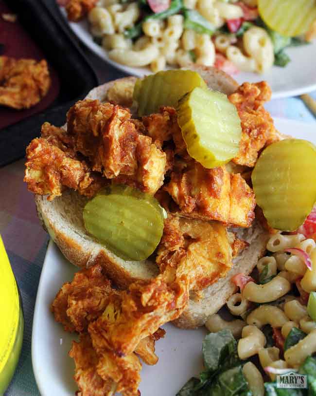 Vegan Nashville Hot Tofu