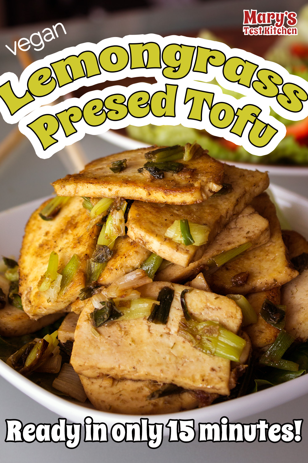 pinterest-friendly image for lemongrass tofu