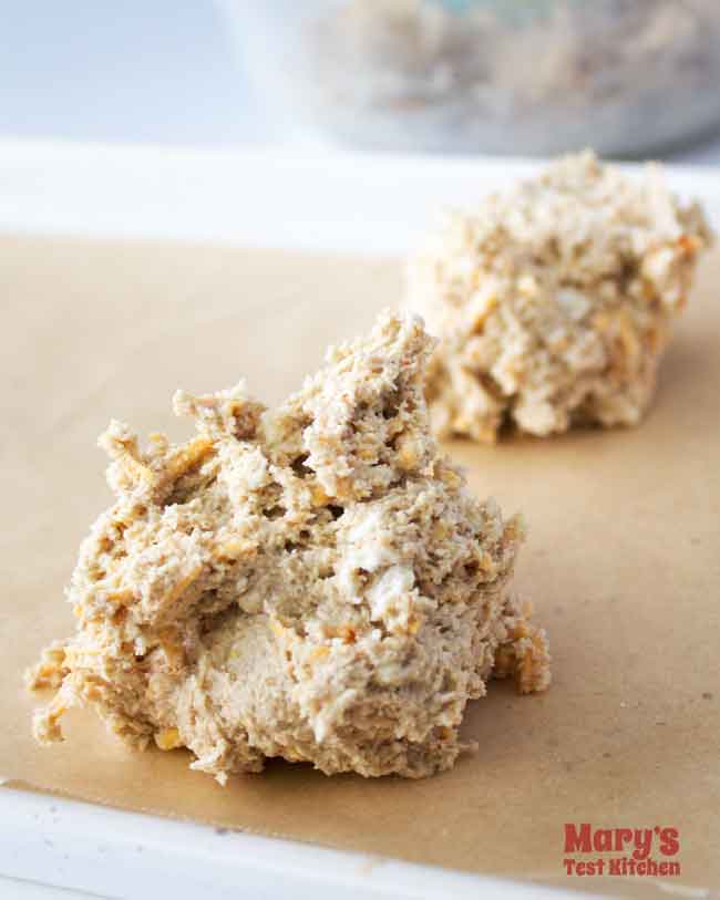 unbaked gluten-free vegan cheese biscuits