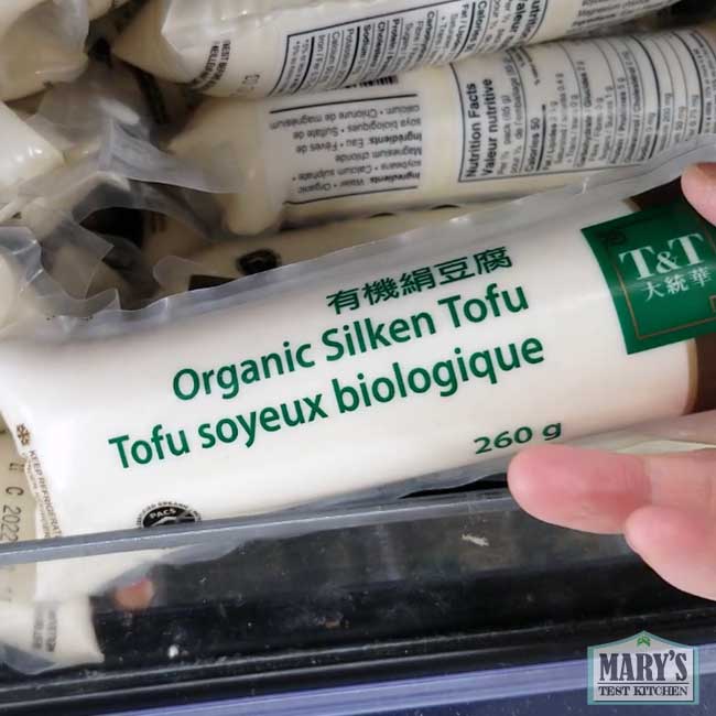 Silken Tofu in a Tube