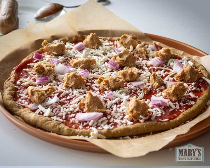 Vegan Keto Pizza Crust Mary's Test Kitchen