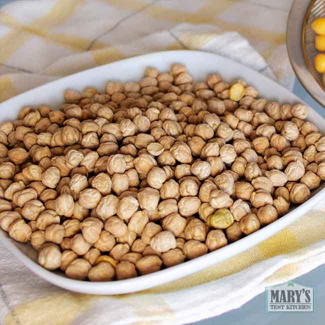 dried chickpeas