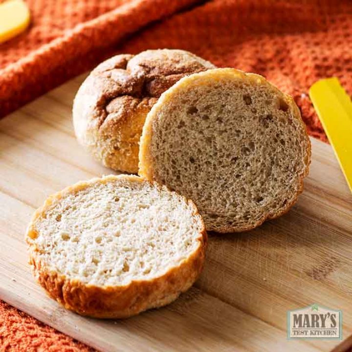 Chickpea Fiber Buns (vegan, high protein, low carb bread) Mary's Test