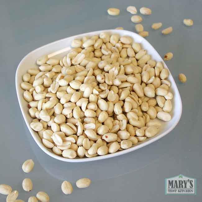 raw skinless peanuts