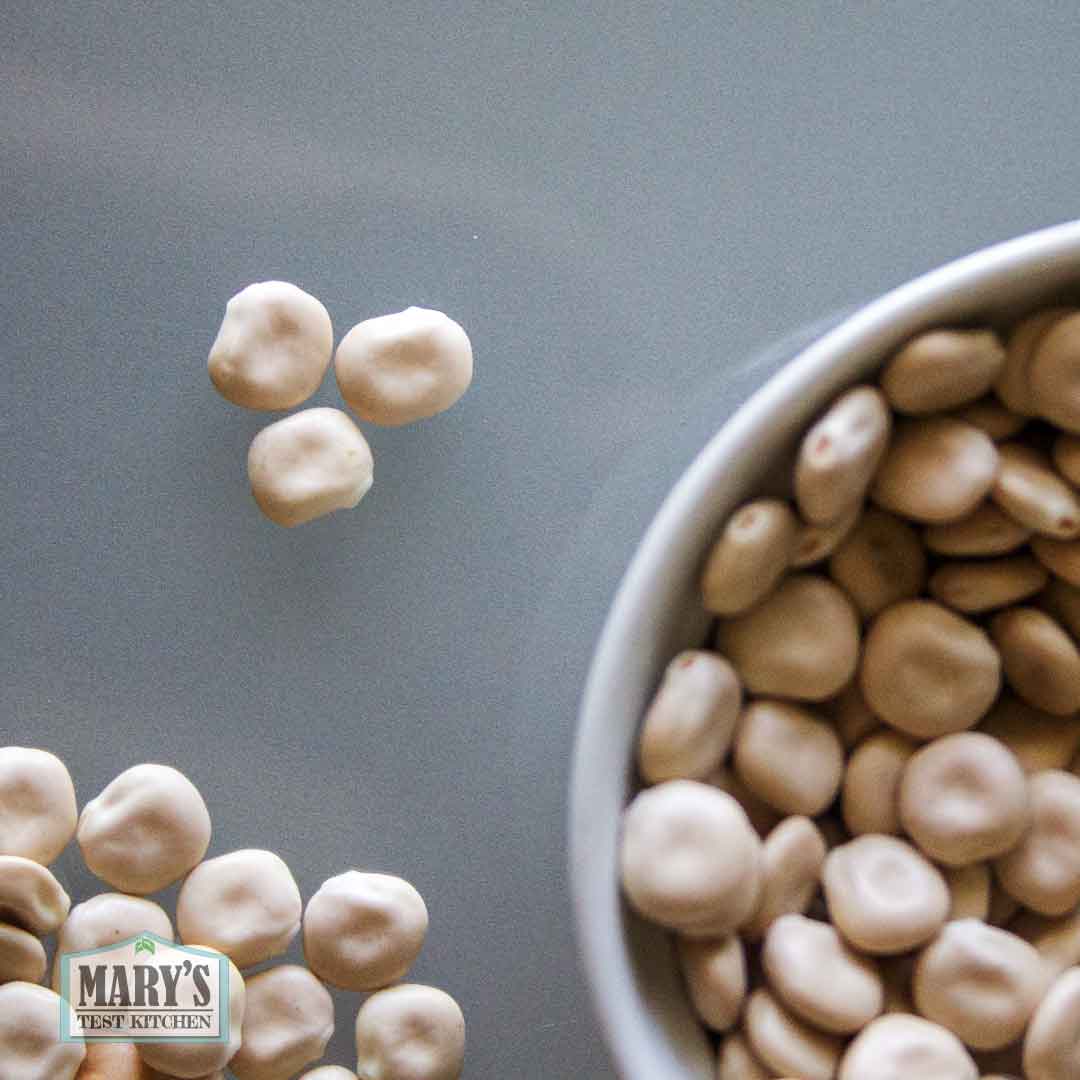 dried sweet lupini beans