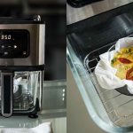 Salton Flip and Cook with Glass Airfryer Basket