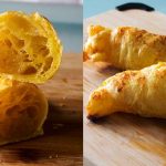 Vegan Rice Paper Croissants baked and air fried