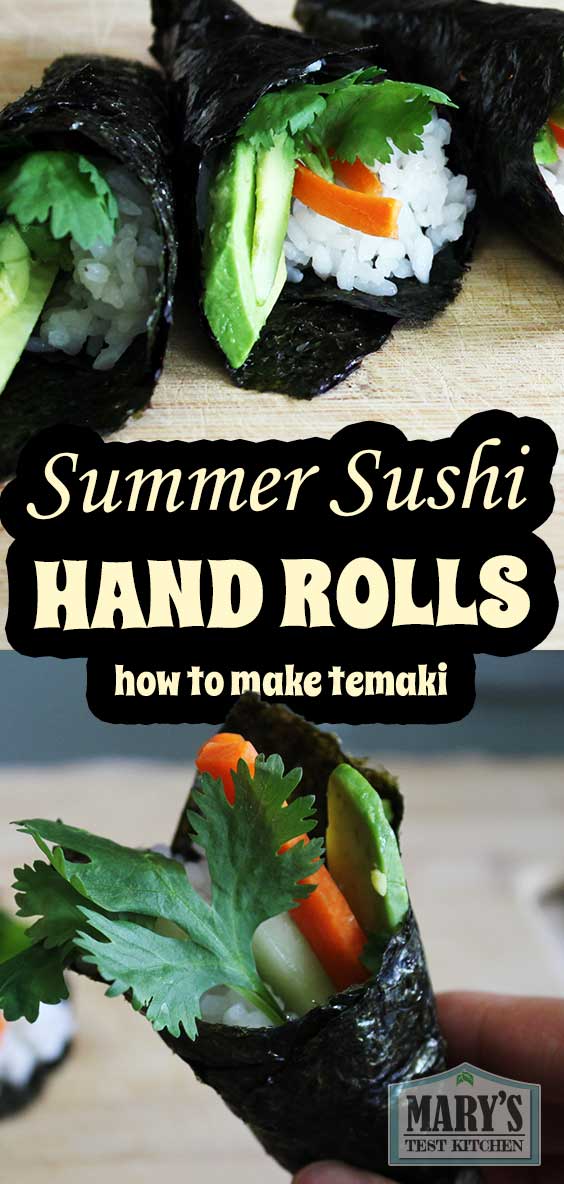 vertical temaki image for pinterest