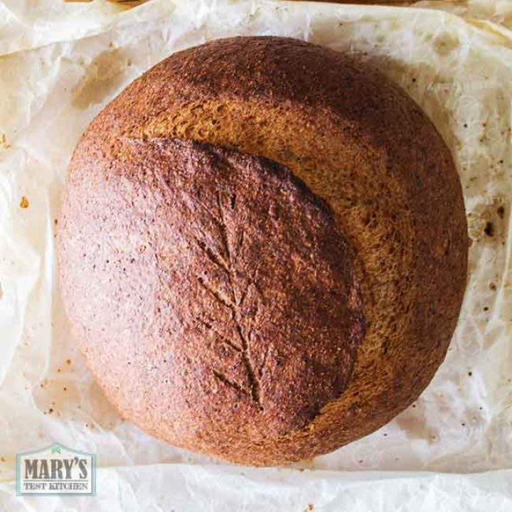 Vegan Keto Sourdough Bread-image
