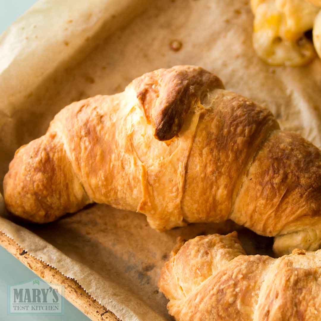 easy vegan croissant test batch