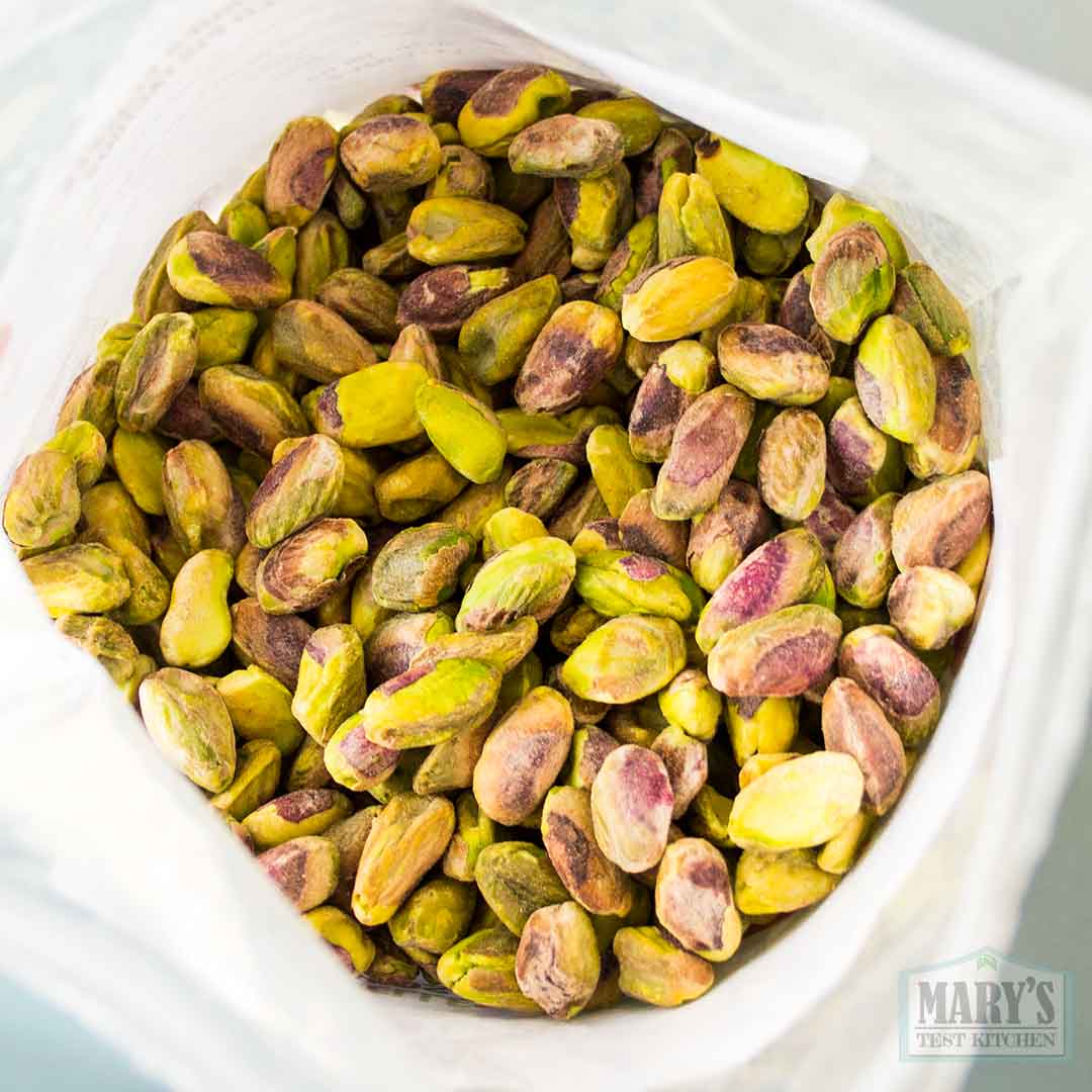raw pistachios