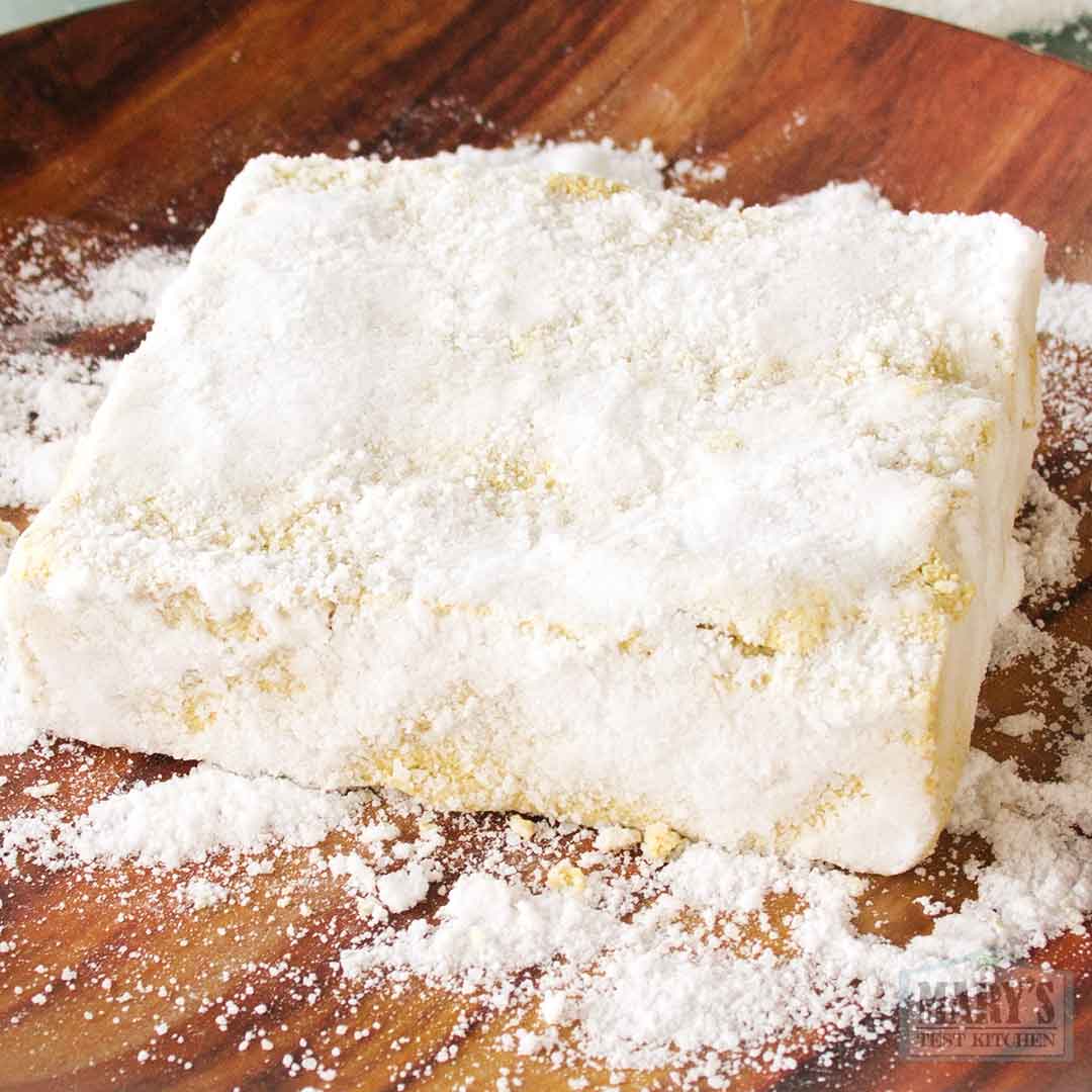 salt covered pistachio cream cheese