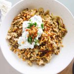 One-Pot Rice Cooker Mujadara (Middle Eastern Rice and Lentils)