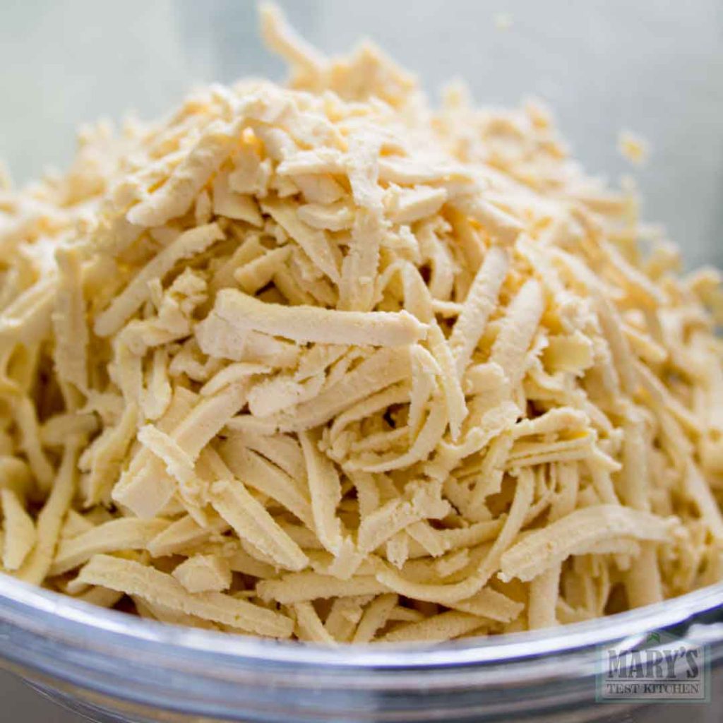 grated extra firm tofu
