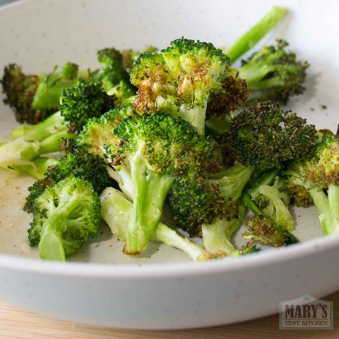 air fried broccoli