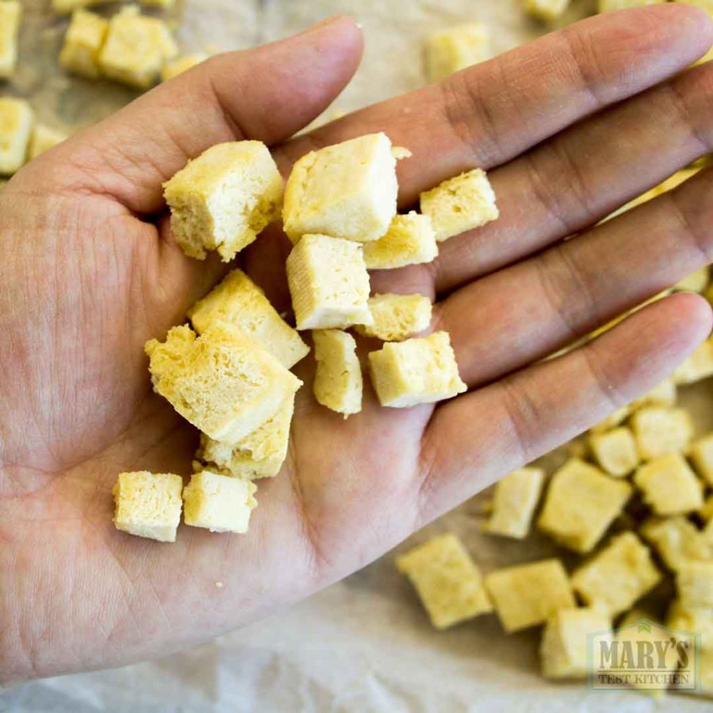 oven dried tofu