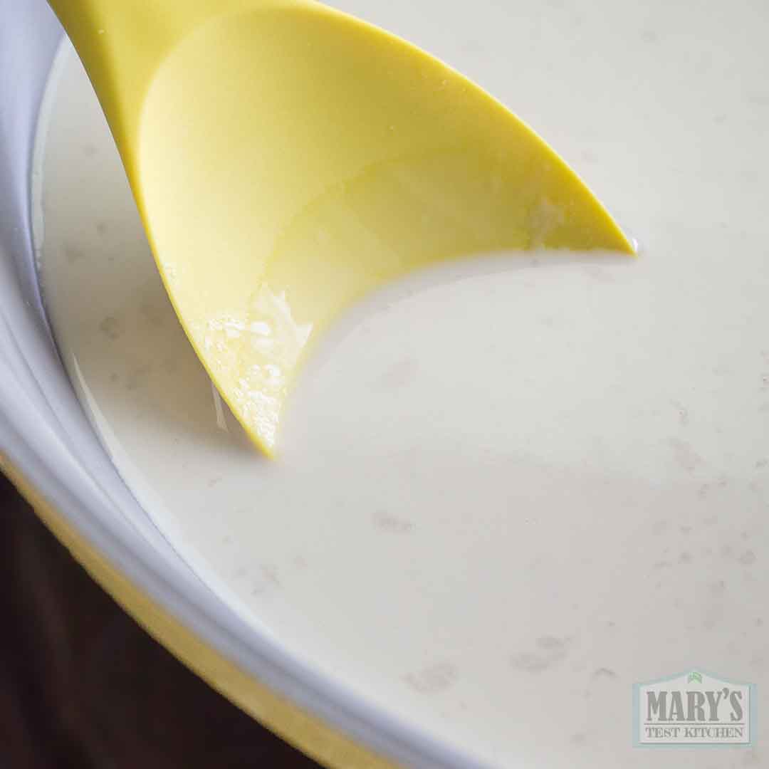 cooking tiger nut milk